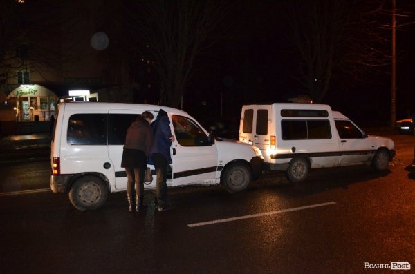 У Луцьку ‒ потрійна аварія. ФОТО