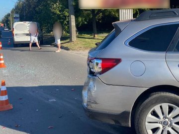 У Луцьку на Карбишева водій Subaru в'їхав у Fiat