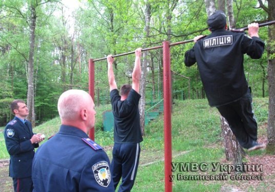 На Волині визначали на скільки професійні правоохоронці. ФОТО