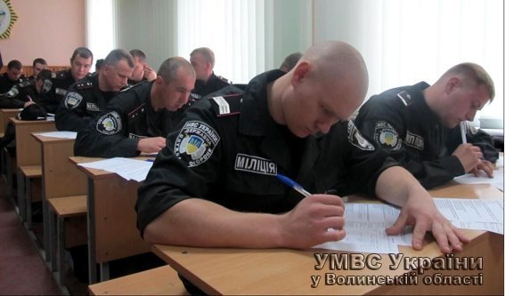 На Волині визначали на скільки професійні правоохоронці. ФОТО