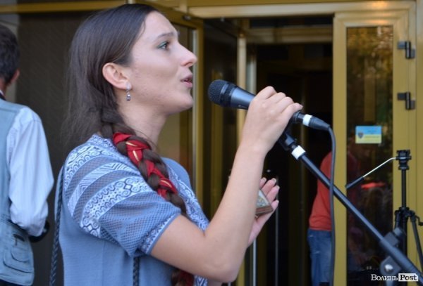 Лучани проводжали батальйон «Айдар» на Схід. ФОТО