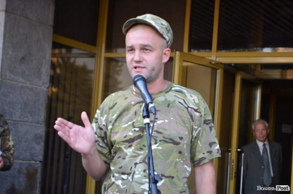 Лучани проводжали батальйон «Айдар» на Схід. ФОТО