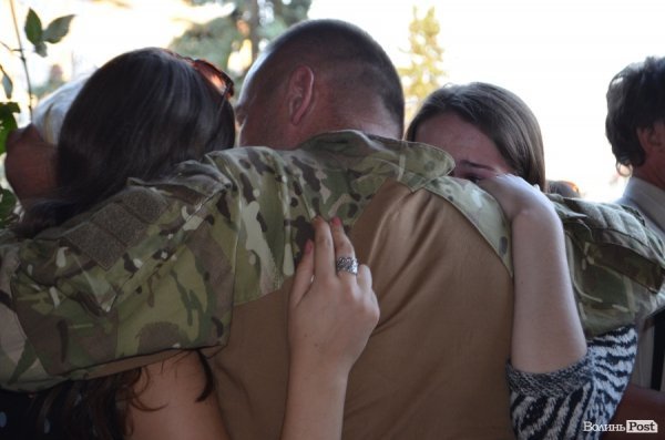 Лучани проводжали батальйон «Айдар» на Схід. ФОТО