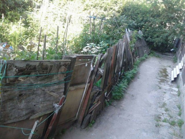 Муніципали продовжуть зносити паркани у Луцьку. ФОТО