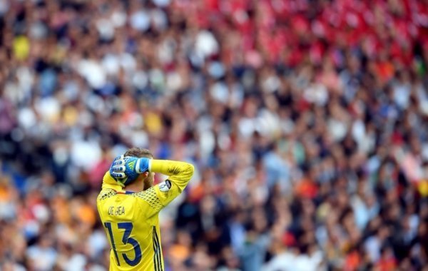 Давід де Хеа був справжньою бронею збірної у матчі проти італійців, однак і його майстерність не допомогла вийти до наступного раунду плей-офф