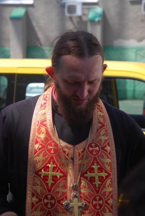 Волинських міліціонерів благословили перед поїздкою на Схід. ФОТО