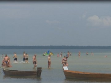 Через карантин бази відпочинку на Світязі не працюють. ВІДЕО