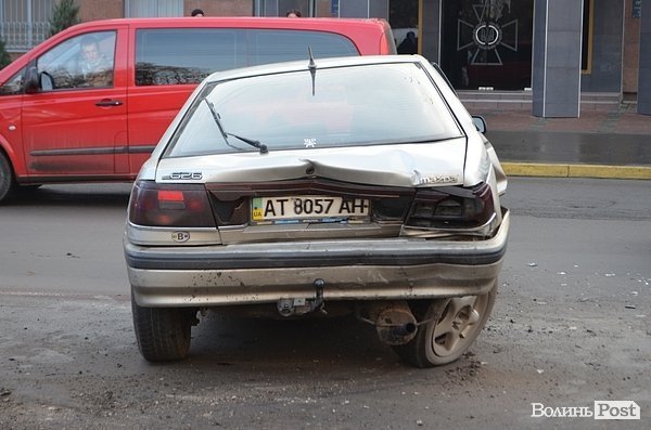 У Луцьку ‒ потрійна аварія. ФОТО
