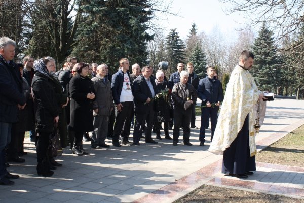 На Волині вшанували пам'ять Героя Небесної сотні Василя Мойсея. ФОТО