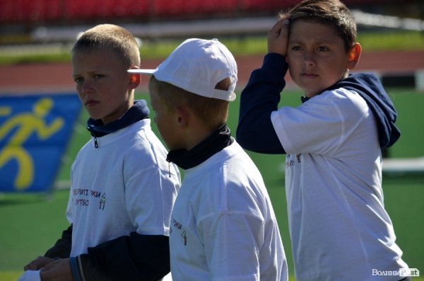Футболісти ФК «Волинь» тренувались зі школярами. ФОТО