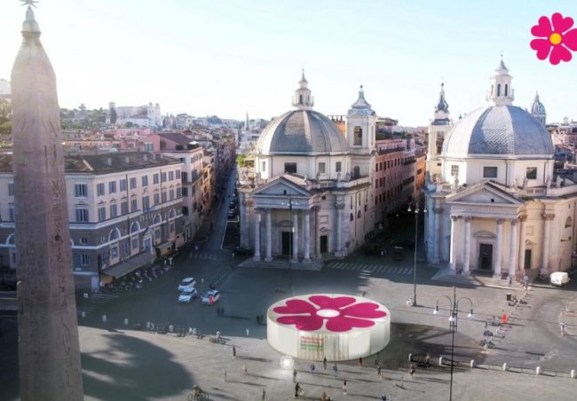 В Італії для вакцинації збудують спеціальні павільйони у формі первоцвітів