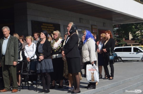 У Луцьку попрощалися з Віктором Кумецьким. ФОТО