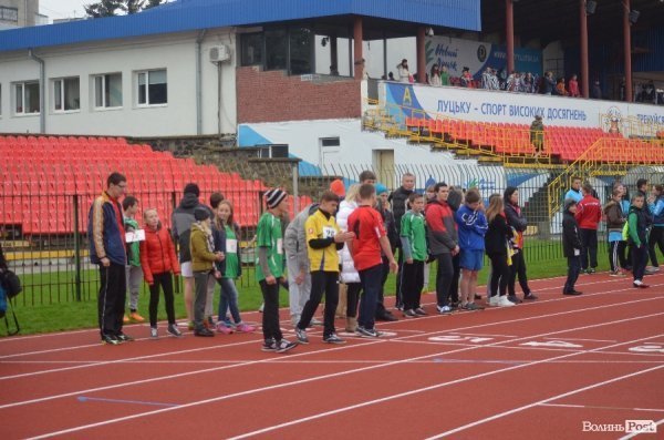 У Луцьку відбулись легкоатлетичні змагання для школярів. ФОТО