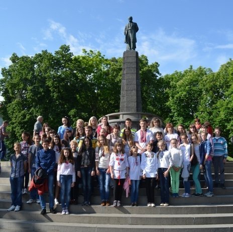 Волинські діти три дні мандрували батьківщиною Шевченка