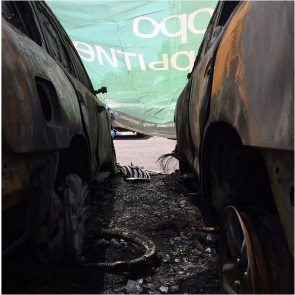 В машину ОБСЄ влучив танк. ВІДЕО. ФОТО  