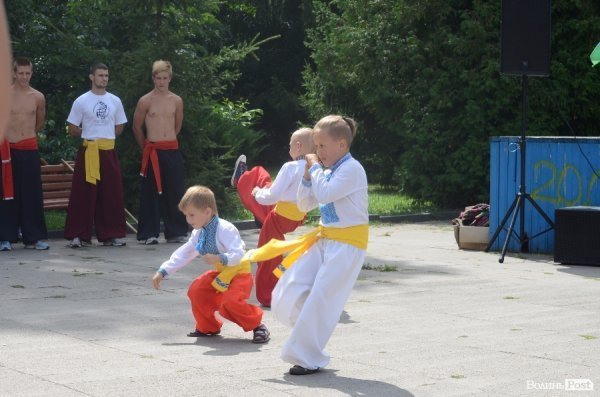 Свято «крилатої піхоти» у Луцьку. ФОТОРЕПОРТАЖ