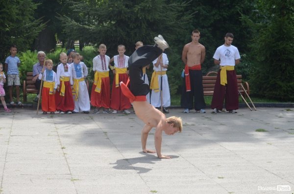 Свято «крилатої піхоти» у Луцьку. ФОТОРЕПОРТАЖ