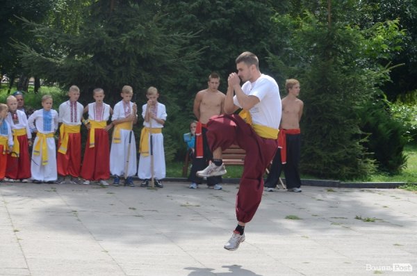 Свято «крилатої піхоти» у Луцьку. ФОТОРЕПОРТАЖ