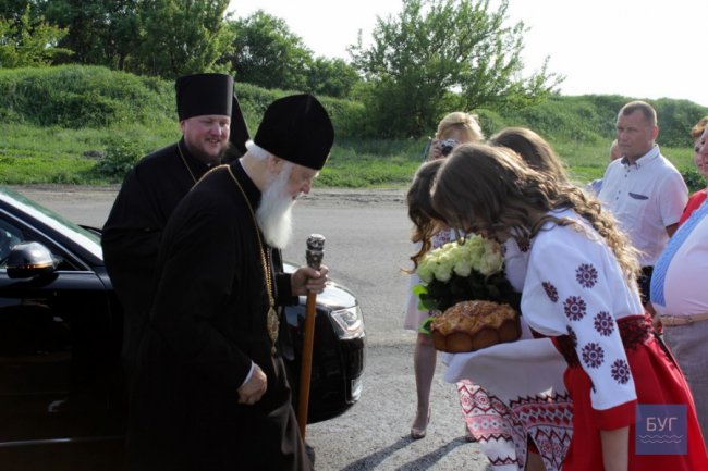 Патріарх Філарет приїхав у Володимир-Волинський. ФОТО