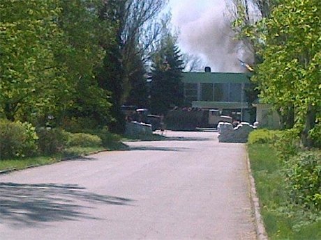  В Краматорську - вибухи на аеродромі. ФОТО. ВІДЕО