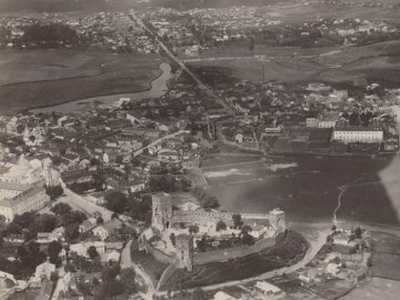 Луцьк з висоти пташиного польоту майже 90 років тому. РЕТРОФОТО