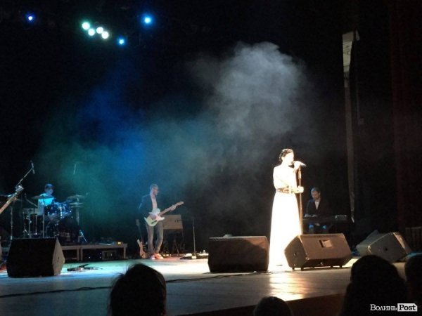 У Луцьку відбувся концерт Анастасії Приходько. ФОТО