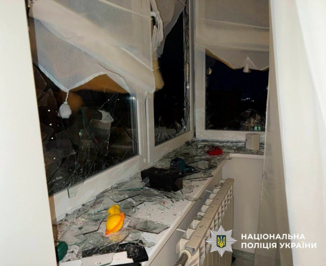 У Києві два дрони влетіли у квартиру та балкон багатоповерхівок і не розірвались, - поліція