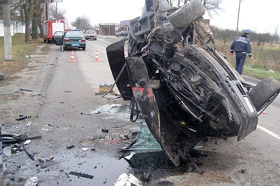 На Волині у ДТП розбилося п'ятеро неповнолітніх