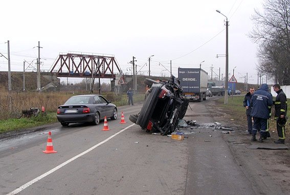 На Волині у ДТП розбилося п'ятеро неповнолітніх