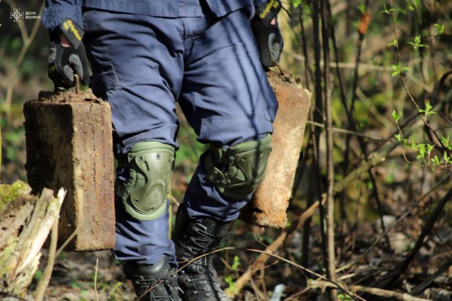Через 80 років знайшли схрон з німецькою зброєю: на Волині знищили понад 160 боєприпасів 