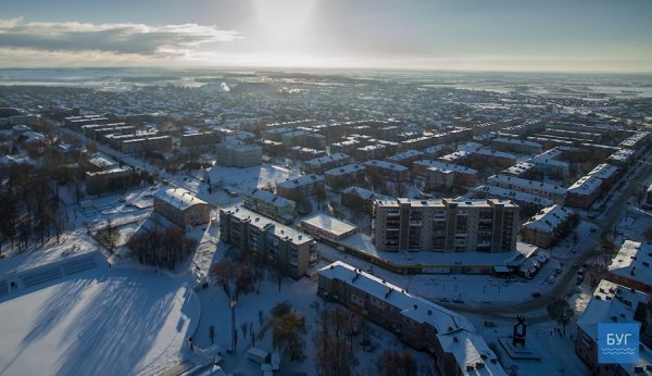 Засніжений Нововолинськ показали з висоти пташиного польоту