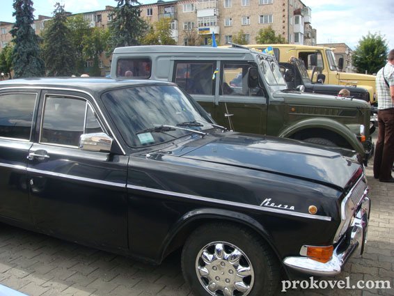 Пробіг ретро-автомобілів у Ковелі. ФОТО