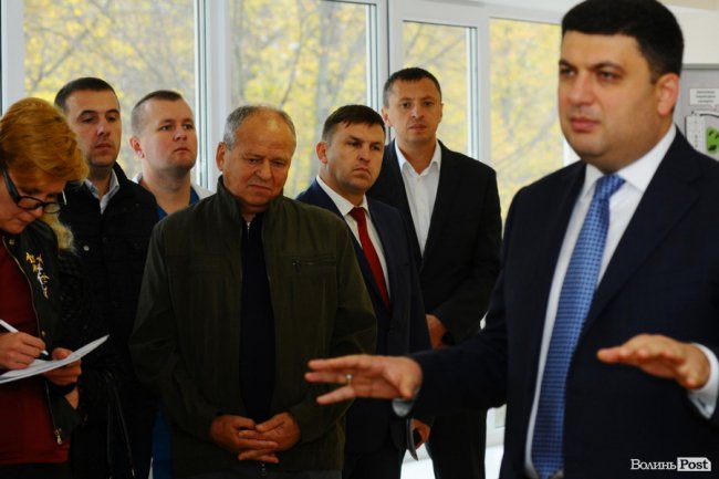 Візит Володимира Гройсмана на Волинь: фотозвіт від Павла Березюка