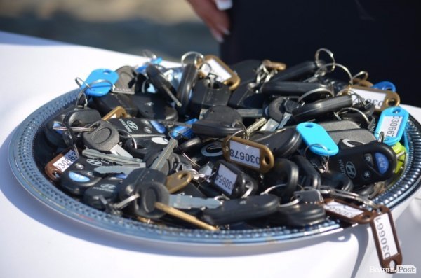 Волинській поліції передали 38 автомобілів з ЄС. ФОТО 