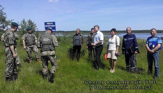 На Волині правоохоронці контролюватимуть порядок під час демаркації кордону. ФОТО