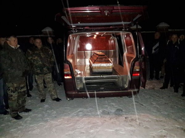 На Волинь привезли тіло Героя Маріса Камінського