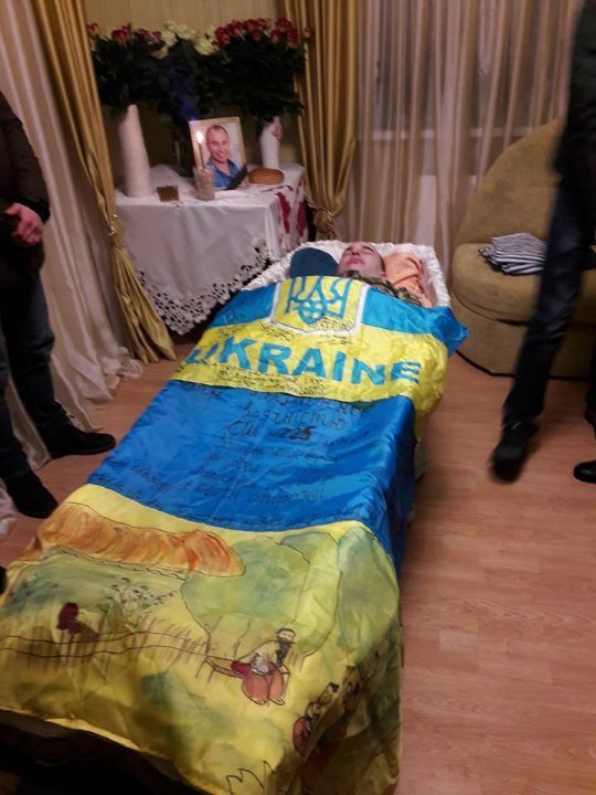 На Волинь привезли тіло Героя Маріса Камінського