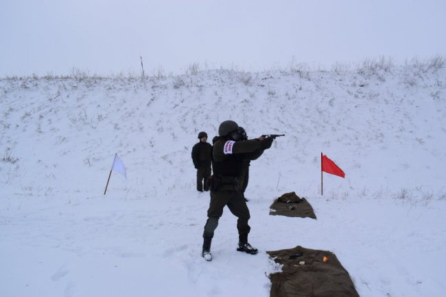 Луцькі нацгвардійці пройшли бойову підготовку. ФОТО
