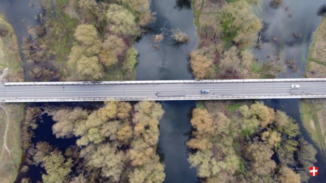 Річка Стир з висоти пташиного польоту. ФОТО