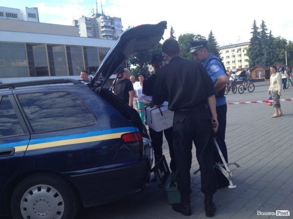 У центрі Луцька - вибух. ФОТО. ВІДЕО