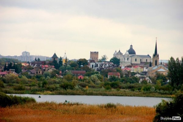 У Луцьку відкрили оглядовий майданчик з панорамою Старого міста. ФОТО