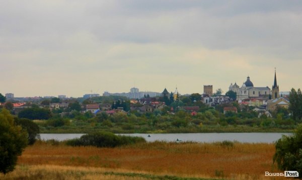 У Луцьку відкрили оглядовий майданчик з панорамою Старого міста. ФОТО