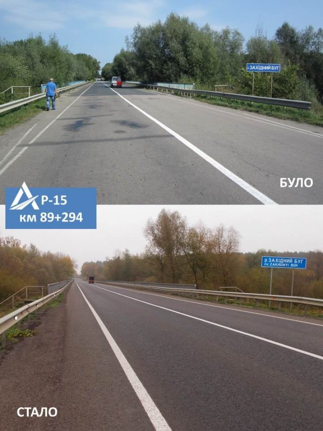 На Волині відремонтували міст через річку Західний Буг