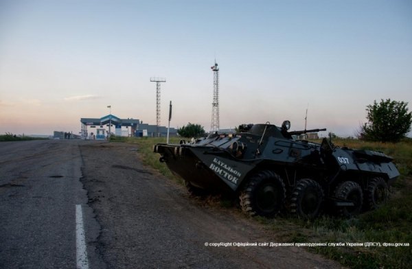 Пункт пропуску «Маринівка» після бою з терористами. ФОТО. ВІДЕО