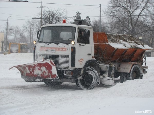 Виїзд з вулиці Хмельницького в Луцьку заблокований. ФОТО