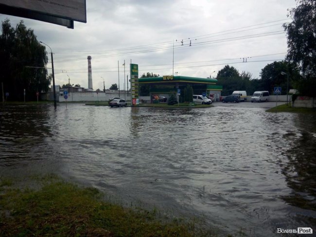 У Луцьку - «потоп» на Конякіна