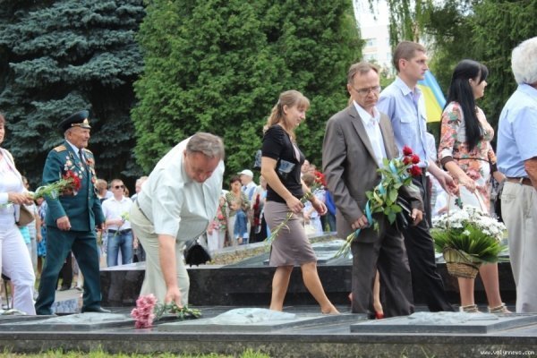 У Луцьку вшанували загиблих у війні з фашистами. ФОТО