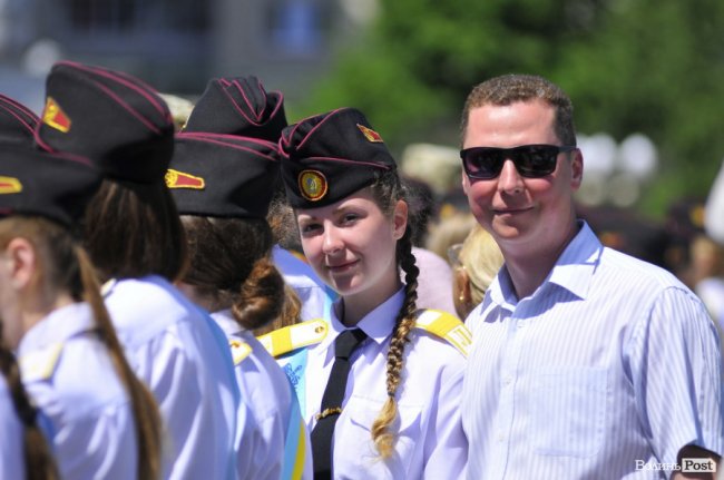 Фото випускного у військовому ліцеї в Луцьку