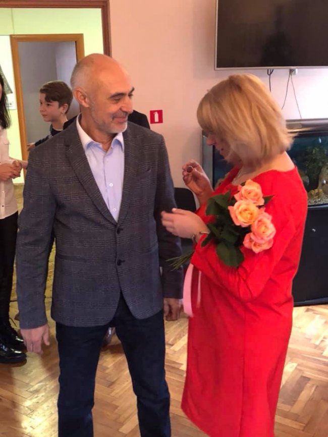 Відома луцька художниця вийшла заміж. ФОТО