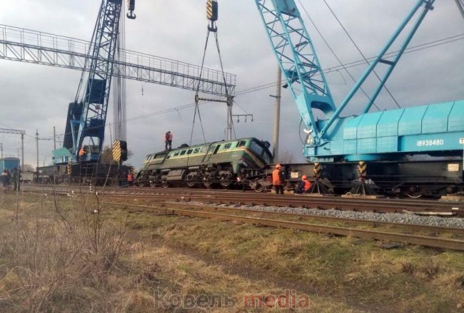 На Волині вночі зійшов з колії пасажирський потяг сполученням «Київ-Варшава»